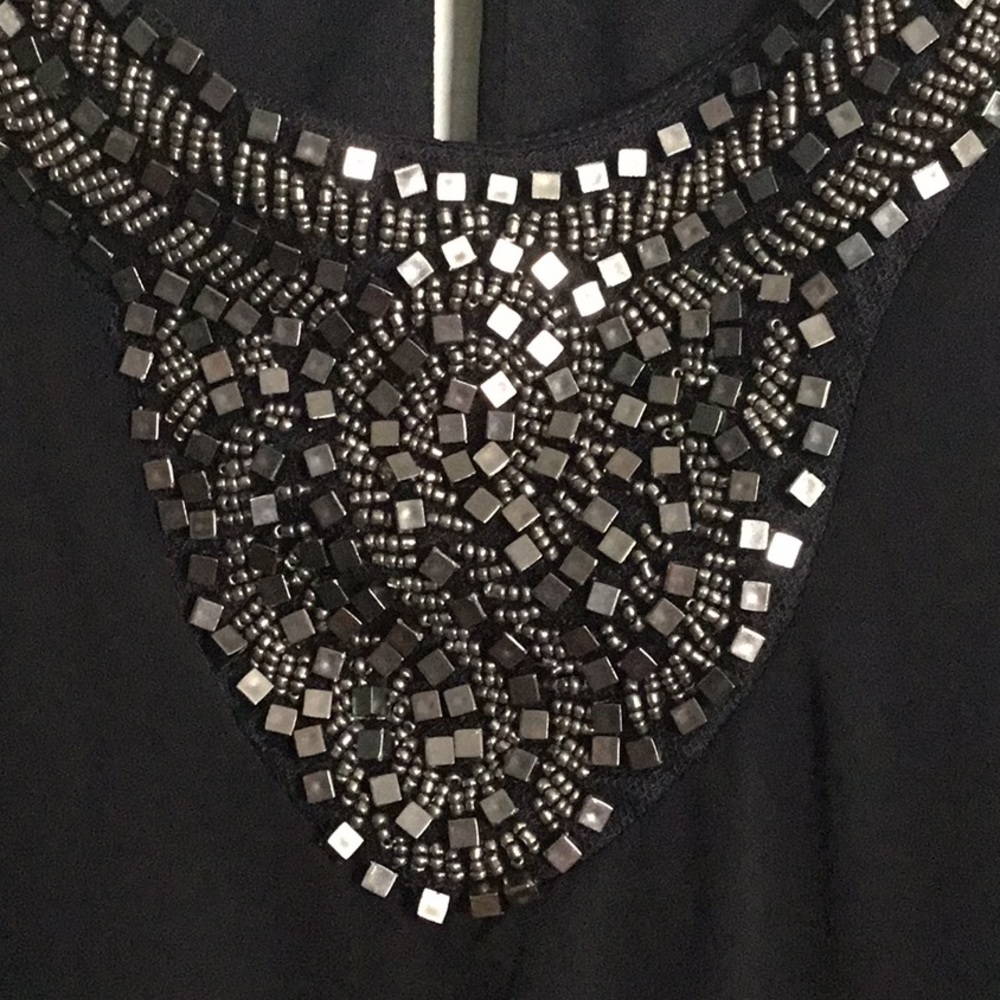 Y2K Black special occasion style dress/tunic whimsygoth Size XS - Picture 6 of 8
